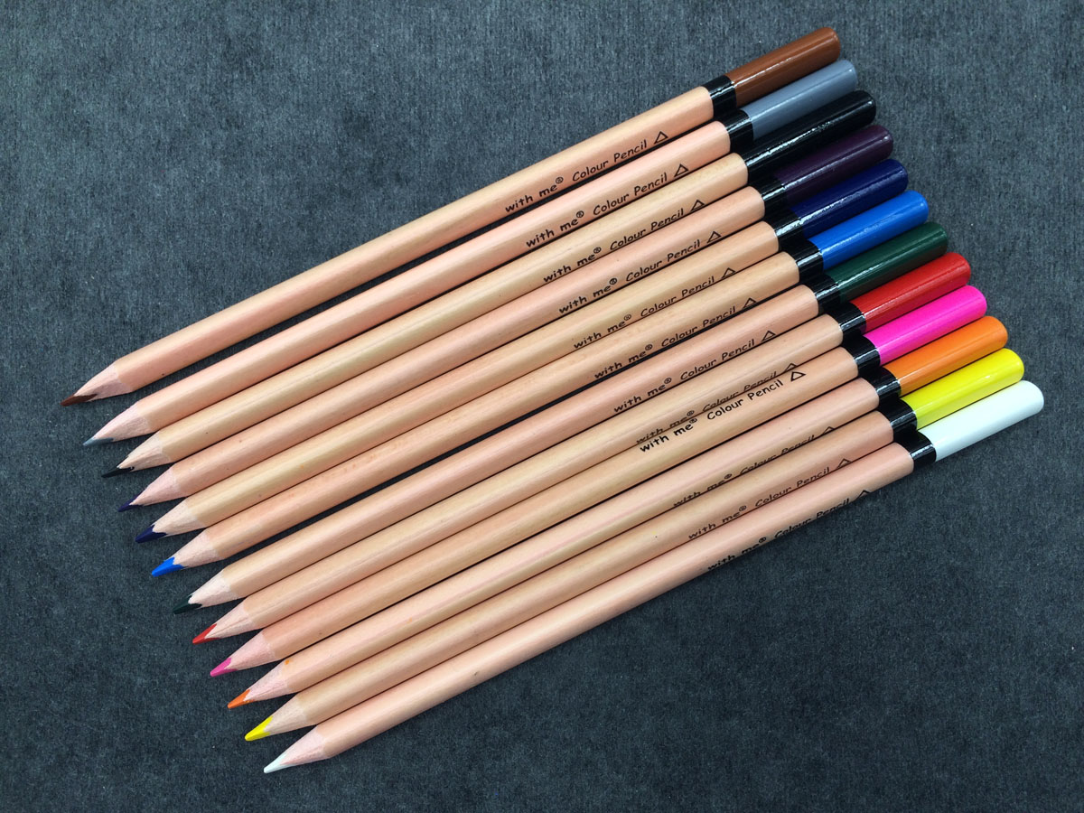 Tamarind Wood Branch Pencils 12-Pencils BPN3 7 inches 